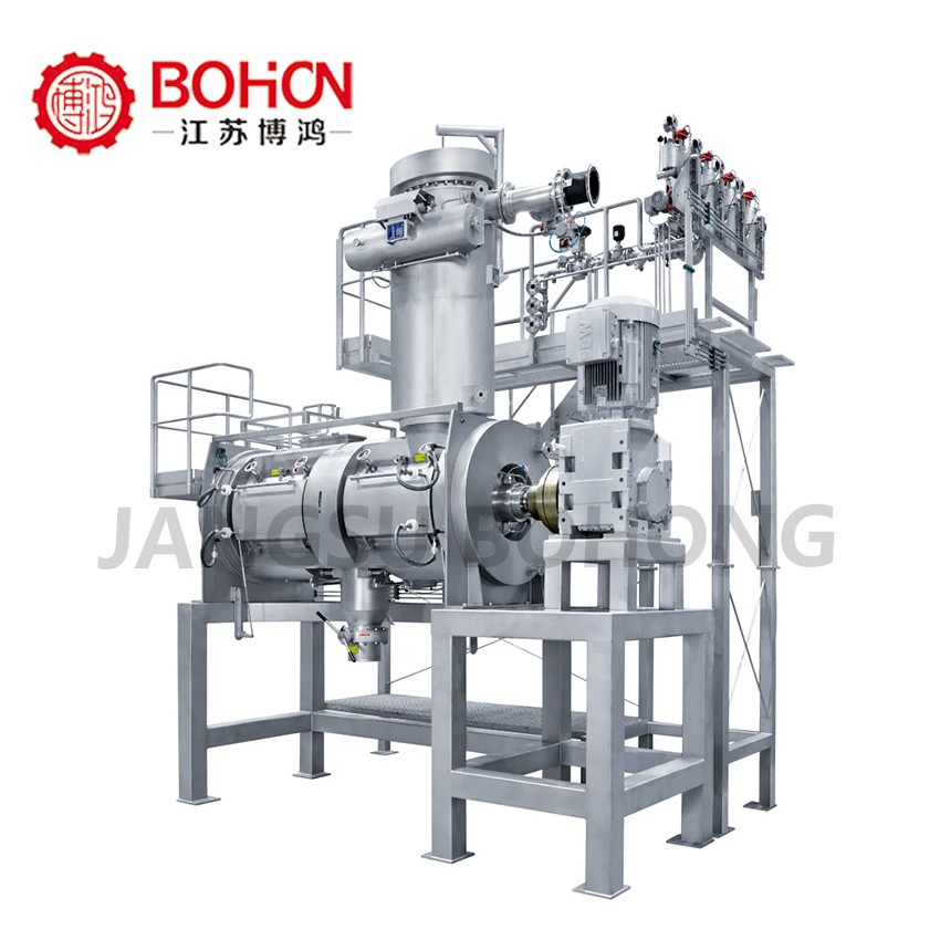 WLDH Series Internal Heating Screw Belt Mixer Dryer  produced by Jiangsu Bohong  Co.Ltd.